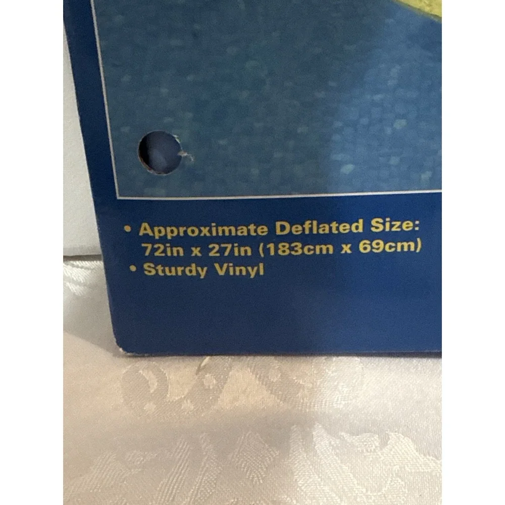 Air Mattress Pool Relax Swimming 72in x 27in  Ages 14 and up